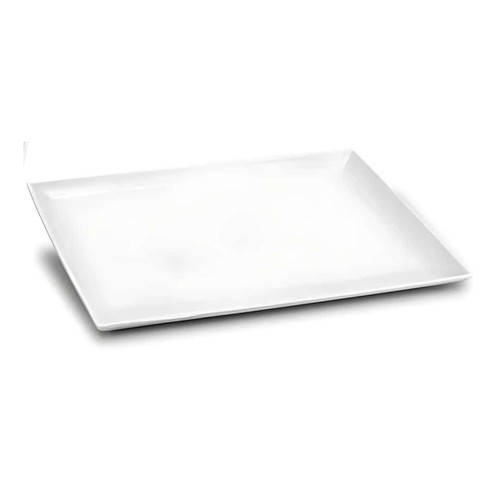 Tray purity white rectangular - tray,