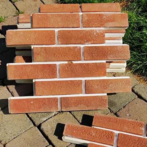 Brick effect ceramic wall - effect,