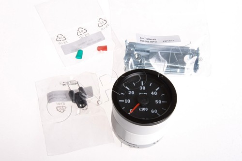 Vdo tachometer gauge 6000rpm - vdo,