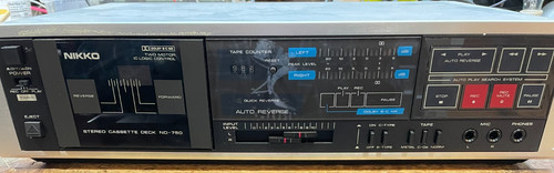 Nikko 750 cassette - nd-750, deck
