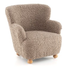 COSTWAY Sherpa Kids Sofa Comfy