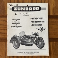 1955 ZUNDAPP MOTORCYCLE &