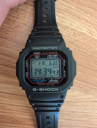 Casio shock m5610 solar - casio, g-shock