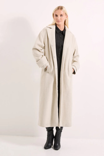 Wallis light grey coat - light, womens