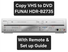 Funai HDR-B2735 VHS DVD