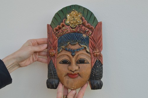 Vintage hand carved painted - vintage,