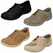 Padders Ladies Lace Up Shoes - Harp