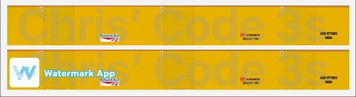 Adhesive vinyl coach decal - adhesive,