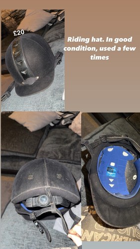 Riding hat - riding,