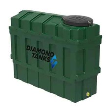 Harlequin Diamond 1000 Litre Slimline Bunded Oil Storage Tank - 1000SSL