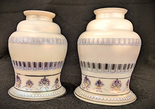 Vintage pair iridescent - pair,