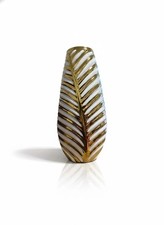 Ceramic Gold Plated Vase 26 x