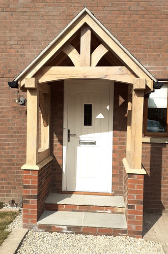 Solid oak porch fast - solid, |
