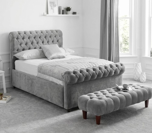 Chesterfield ottoman sleigh - chesterfield,