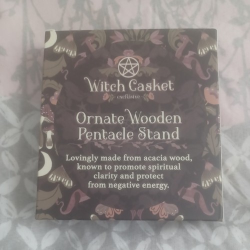 Witches casket ornate wooden - witches,