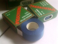 NOS 2 ROLLS BLUE TRESSOSTAR CLOTH HANDLE BAR TAPE 