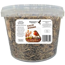 Beewarm Premium Wild Bird Food 5L Tub – Calci worms for Garden Birds (5L Tub)