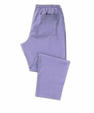 Medical Srub Trousers NHS Doctors Nurses Workwear Hospital Uniform Unisex Blue