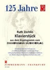 Klavierstück Ruth Zechlin
