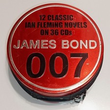 12 x James Bond Audiobooks Ian Fleming 007 Classic Novels 36 CDs Rufus Sewell