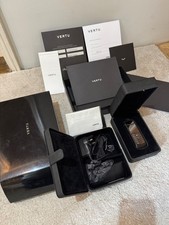 Vertu Constellation Pure Black Limited Edition 1/2500 Luxury Mobile Phone RARE