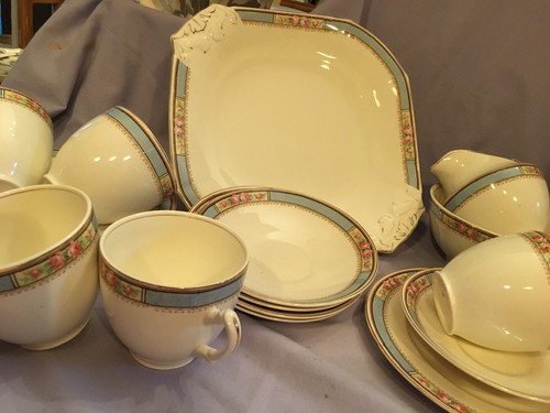 Grindley ivory tea set vintage - set,