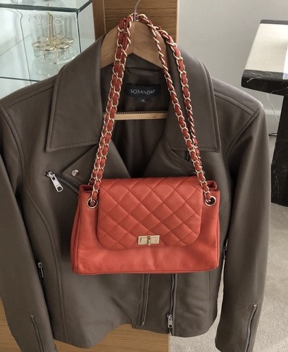 Chanel accordion flap bag