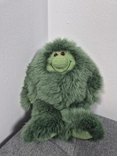 MUZZY Green Alien Monster Vintage Plush BBC Language Learning Show 30cm 