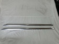 Ford capri Mk1 Capri 2 x Aluminium Top Door Trims Good Condition No Pitting.