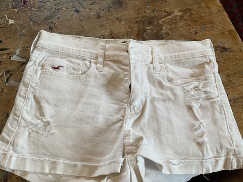 Hollister women denim shorts - denim,