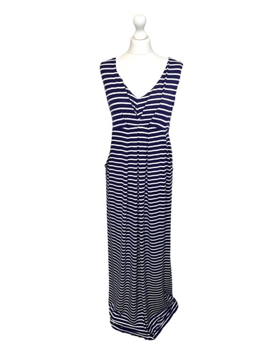 Joules ladies maxi dress navy - ladies,