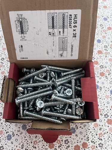 Hilti screws hus 6x35 - hus,