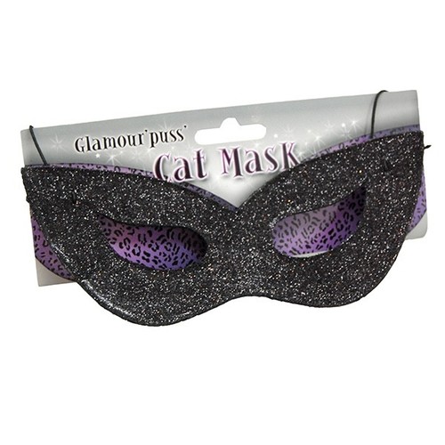 Premium cat black face - cat, mask