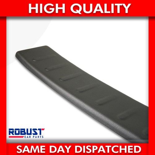 Black abs rear bumper cover - black,