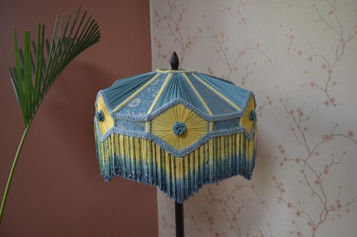 Lampshade dome petrol