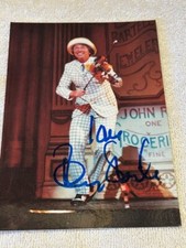 Genuine Hand Signed Autograph Photo TOMMY STEELE Good  Signature 15 x 10cm