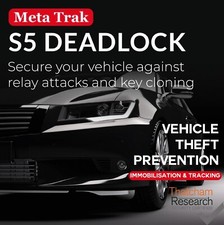 MetaTrak S5 Deadlock, Vehicle Tracker & Immobiliser
