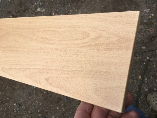 Light beech effect shaker - light,