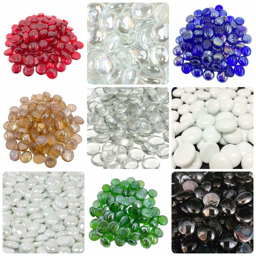 Glass pebbles stones gems - glass,