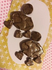 Polymer clay heart Statement