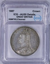 1887 Great Britain Crown ICG