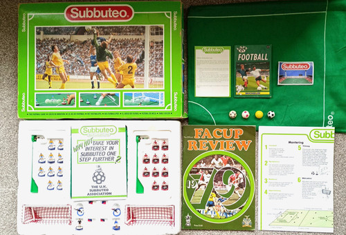 Subbuteo cup final 1979 - subbuteo, fa
