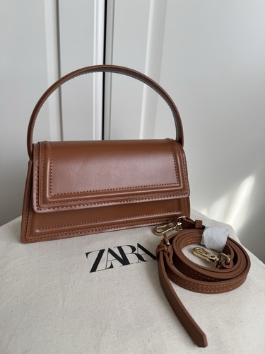 Zara women brown bag - zara,
