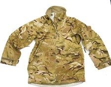 British Army Issue Waterproof Jacket GORETEX Outer Lightweight MTP Camo Cadet