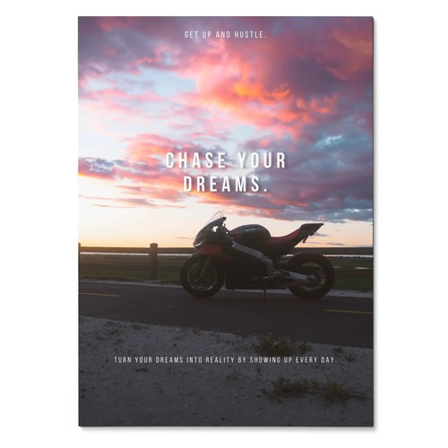 Motivational poster - motivational,