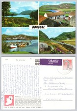 c42039 Multiview  Co Donegal Ireland John Hinde postcard 1993 stamp