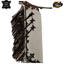 Western Cowboy Leather Chaps