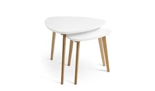 Cato nest tables white - of,
