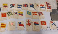 30x antique cigarette silks