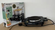 Broken Plug ! Progress EK4353P Single Electric Hot Plate - Camping Stove